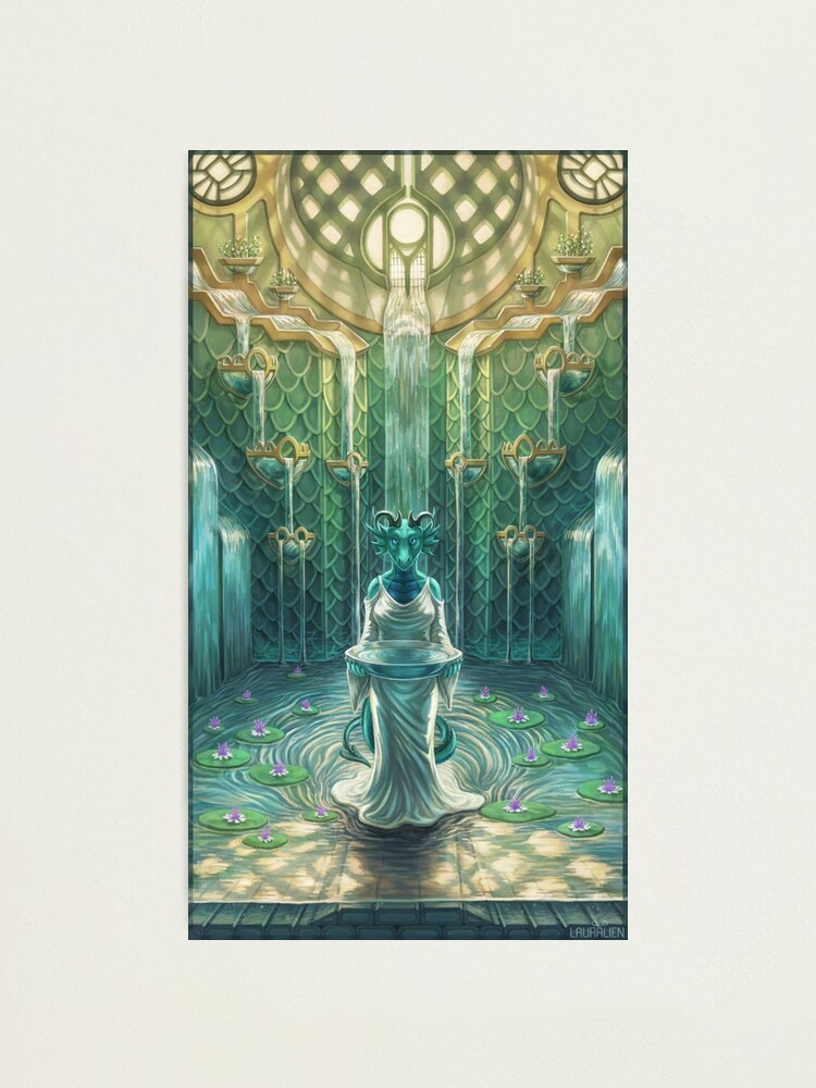 Alternate view of Elemental Temple - Water Photographic Print