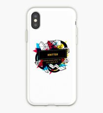 KNITTER iPhone Case