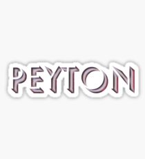 Peyton Sticker