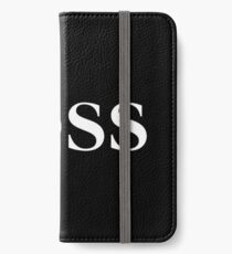 BOSS iPhone Wallet/Case/Skin