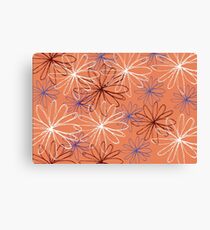 Abstract Daisy 3 Canvas Print