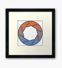 Portal- Aperture Science Gradient Framed Print