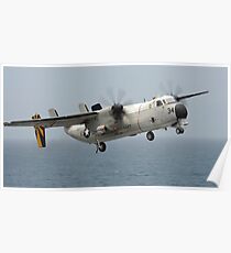Ein C-2A Greyhound im Flug. Poster