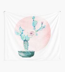 Tela decorativa Trendy Cactus Rosegold y Turquoise Desert Cacti Southwest Decor
