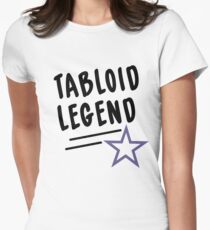 Tabloid Legend Women's Fitted T-Shirt