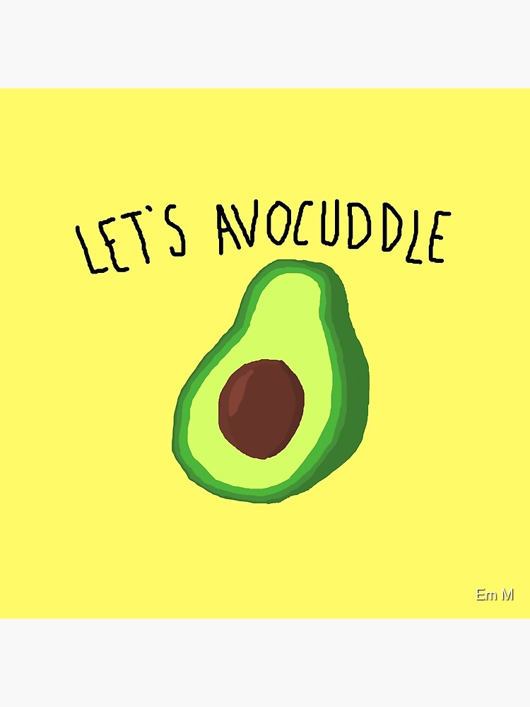 let's avocuddle plush