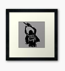 Free Hugs Meme Framed Print