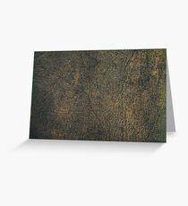 Leather Texture Greeting Card