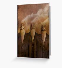 Company Men Greeting Card