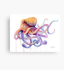 Octopus II Canvas Print