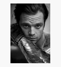 James' look Photographic Print