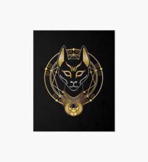 Golden Bastet Art Board