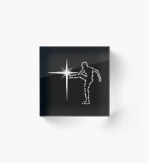 Vintage Old Grey Whistle Test symbol Acrylic Block