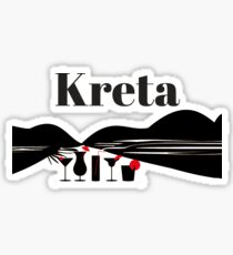 Crete island Sticker