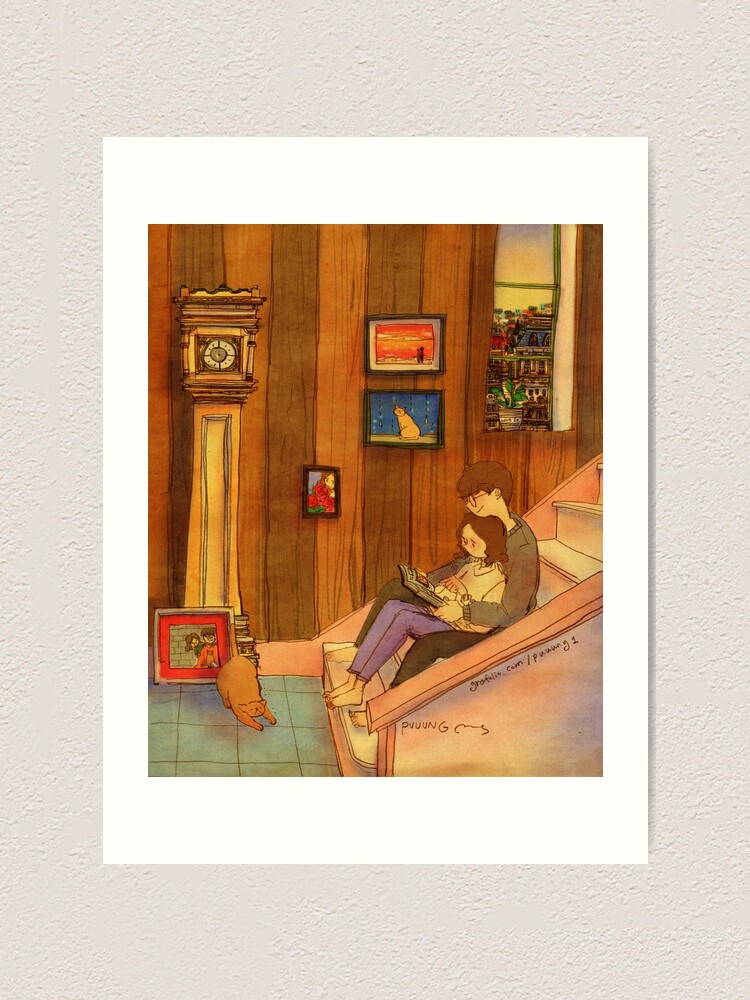 Alternate view of Your album Art Print