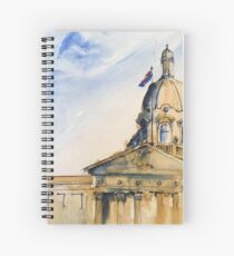 Alberta Legislature - schnelle Skizze Spiralblock
