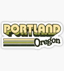 Portland, OR | City Stripes Sticker