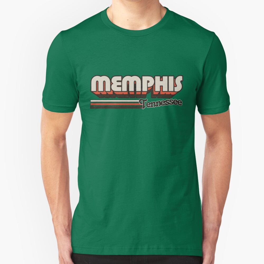 Memphis, TN | City Stripes Slim Fit T-Shirt