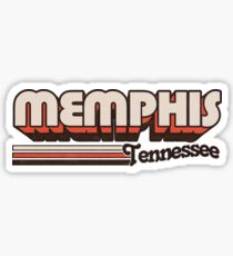 Memphis, TN | City Stripes Sticker