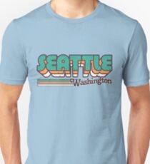 Seattle, WA | City Stripes Unisex T-Shirt