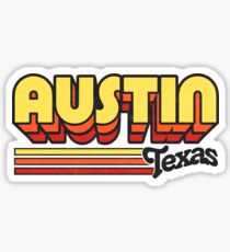 Austin, TX | City Stripes Sticker