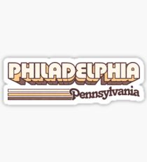 Philadelphia, PA | City Stripes Sticker