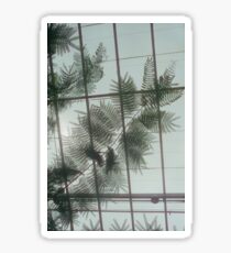 Pegatina los jardines botánicos