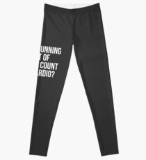 Hat das Laufen von F * cks zählen als Cardio? Leggings