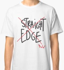 t shirt straight edge