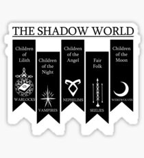 The shadow World - Shadowhunters Sticker