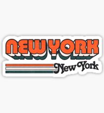 New York, NY | City Stripes Sticker