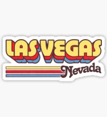 Pegatina Las Vegas, NV | Rayas de la ciudad