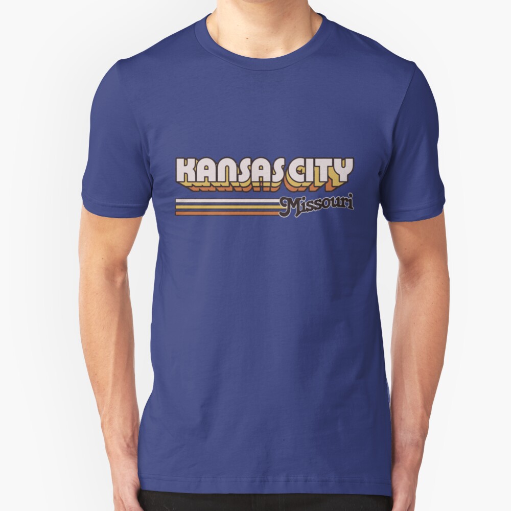 Kansas City, MO | City Stripes Slim Fit T-Shirt