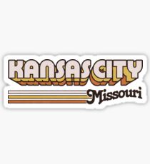Kansas City, MO | City Stripes Sticker