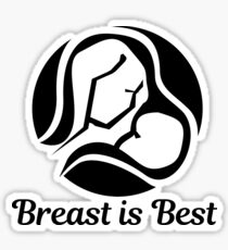 Breast is Best | Beautiful Breastfeeding Sticker