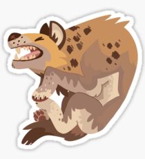 Spotted Hyena Sticker