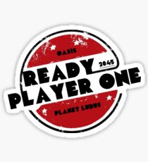 Ready Player One Logo Ludus 2045 Sticker