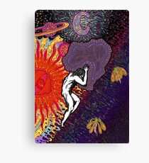 Psychedelic Myth Of Sisyphus Canvas Print