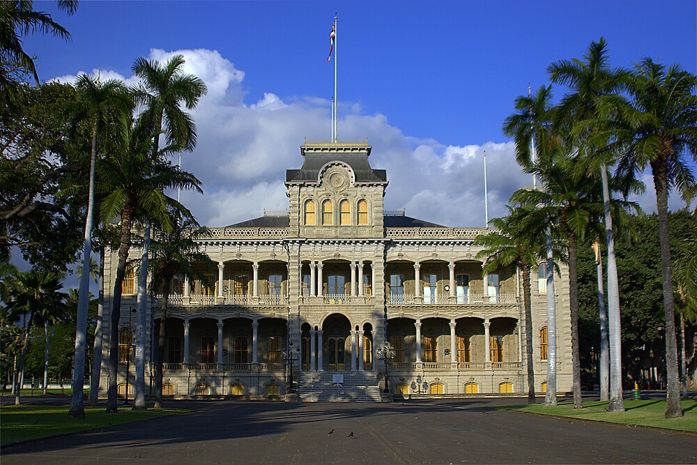 "I'olani Palace, Hawaii" by Tana Lee Rebhan | Redbubble