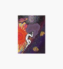 Psychedelic Myth Of Sisyphus Art Board
