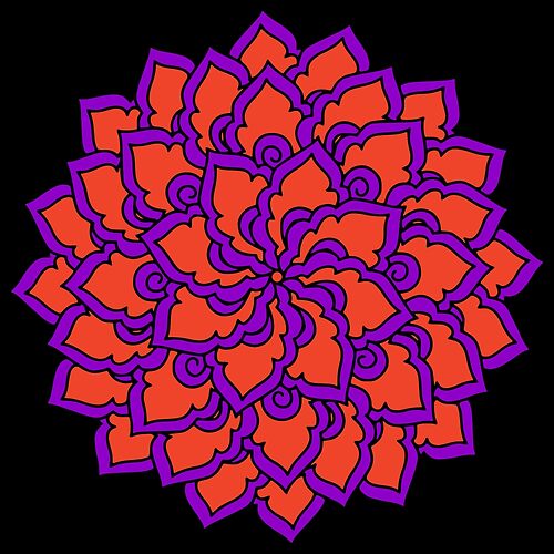 Floral Mandalas 341 (Style:3)