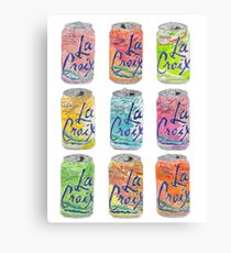 La Croix Cans Canvas Print