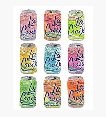 La Croix Cans Photographic Print