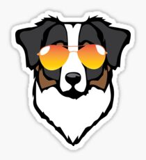 Aussie Orange Sunglasses Sticker