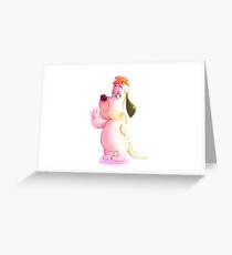 Droopy Greeting Card
