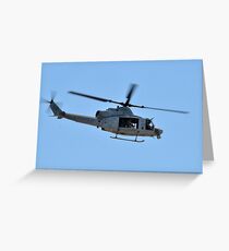 UH-1Y Huey Helicopter Greeting Card