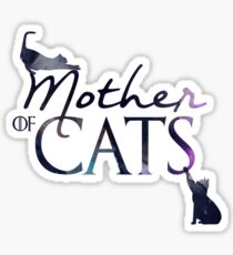 Mother Of Cats Sticker