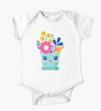 Bloom Where You Are Planted One Piece - Short Sleeve