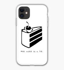 Vinilo o funda para iPhone El pastel es una mentira