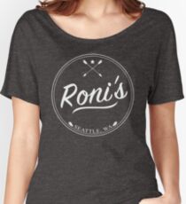 OUAT | Roni's Bar (White) Women's Relaxed Fit T-Shirt